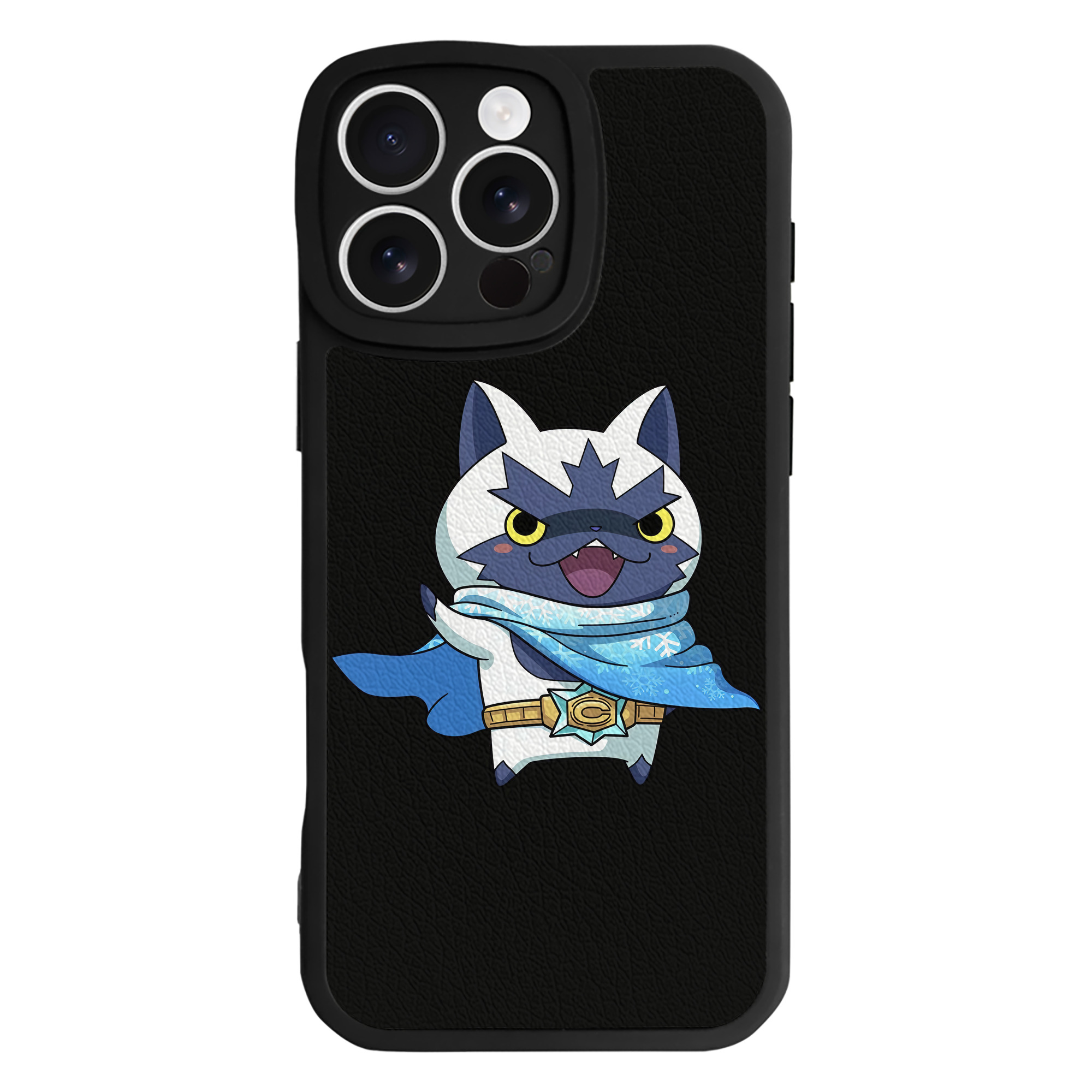 （画像用） 妖怪ウォッチ Yo-kai Watch 【iPhone 16シリーズ対応】シリコンスマホケース（レザー調） 材質：シリコン